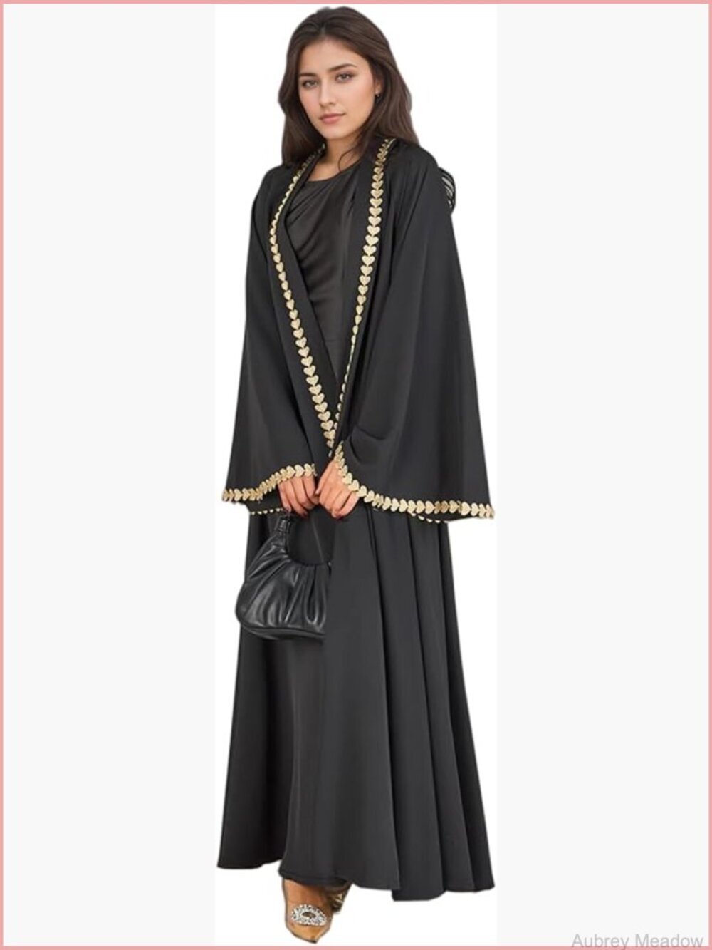 Loose Cardigan Abaya Kimono Long Sleeve Modest Batwing Caftan